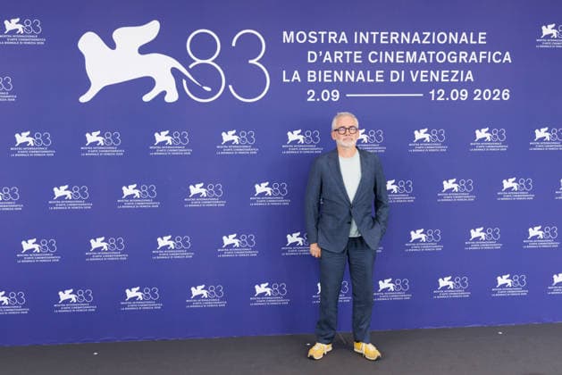 News - Un Bon Petit Soldat Photocall - The 83rd Venice International Film Festival Director Stephane Brize attends the Un Bon Petit Soldat Photocall during the 83rd Venice International Film Festival at Palazzo del Casino on September 09, 2026 in Venice, Italy. Photo: Cinzia Camela. Lido di Venezia Palazzo del Casino Italy Copyright: xCinziaxCamelax xLiveMediax LPN_2660132