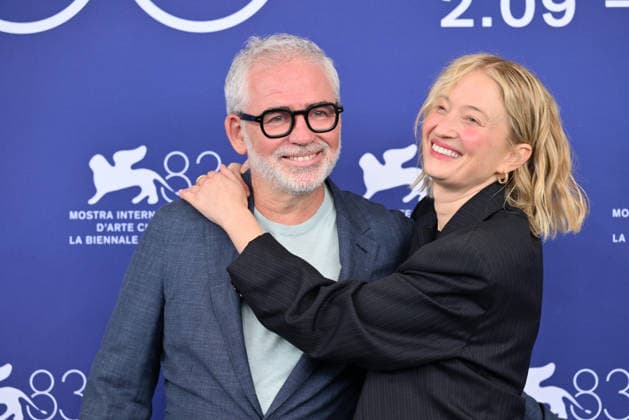 September 9, 2026, Venice, Rome, Italy: Director StÃ¢oeÃ‚Â®phane BrizÃ¢oeÃ‚Â® and Alba Rohrwacher during the photocall for the film Un bon petit soldat, 83rd Venice Film Festival. Venice, September 9, 2026 Venice Italy  - ZUMAa289 20260909_zia_a289_100 Copyright: xMariaxLauraxAntonellix xAgfx