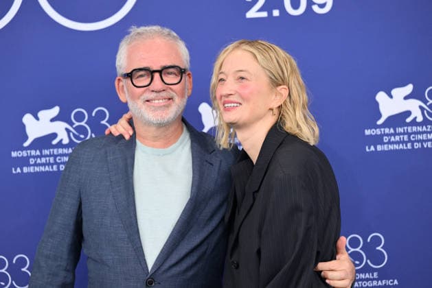 September 9, 2026, Venice, Rome, Italy: Director StÃ¢oeÃ‚Â®phane BrizÃ¢oeÃ‚Â® and Alba Rohrwacher during the photocall for the film Un bon petit soldat, 83rd Venice Film Festival. Venice, September 9, 2026 Venice Italy  - ZUMAa289 20260909_zia_a289_101 Copyright: xMariaxLauraxAntonellix xAgfx