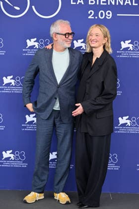 September 9, 2026, Venice, Rome, Italy: Director StÃ¢oeÃ‚Â®phane BrizÃ¢oeÃ‚Â® and Alba Rohrwacher during the photocall for the film Un bon petit soldat, 83rd Venice Film Festival. Venice, September 9, 2026 Venice Italy  - ZUMAa289 20260909_zia_a289_104 Copyright: xMariaxLauraxAntonellix xAgfx
