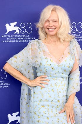 Pamela Anderson beim Photocall zum Kinofilm Place to Be auf der Biennale di Venezia 2026 83. Internationale Filmfestspiele von Venedig im Palazzo del Casino. Venedig, 09.09.2026