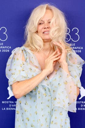 Pamela Anderson beim Photocall zum Kinofilm Place to Be auf der Biennale di Venezia 2026 83. Internationale Filmfestspiele von Venedig im Palazzo del Casino. Venedig, 09.09.2026