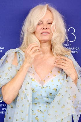 Pamela Anderson beim Photocall zum Kinofilm Place to Be auf der Biennale di Venezia 2026 83. Internationale Filmfestspiele von Venedig im Palazzo del Casino. Venedig, 09.09.2026