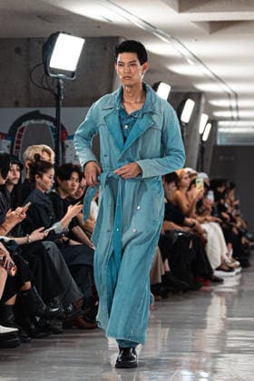 Runway model, September 9, 2026 - TRANO TOKYO S S27 RUNWAY SHOW Featuring ROMANIAN DESIGNERS & PIONEER DENIM at the Yoyogi National Stadium in Tokyo, Japan.  aflo_346390067