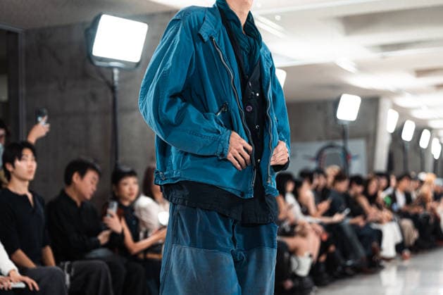 Runway model, September 9, 2026 - TRANO TOKYO S S27 RUNWAY SHOW Featuring ROMANIAN DESIGNERS & PIONEER DENIM at the Yoyogi National Stadium in Tokyo, Japan.  aflo_346390089