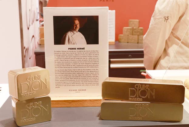 Opening of the Céline Dion Pop-Up Store at Galeries Lafayette in Paris, in conjunction with her concert series at the Plénitude Arena on September 9, 2026. From September 3 to October 5, 2026, fans will be able to find all kinds of merchandise, such as Maje T-shirts, exclusive collaborations with Pierre Hermé Paris, gloves, shopping bags. Visitors to the pop-up will have the chance to scan a QR code to enter a drawing for one of four pairs of tickets to Céline Dion’s concerts. Christophe Aubert Bestimage A pop-up store dedicated to Céline Dion is opening at Galeries Lafayette in Paris on September 9, 2026, to coincide with her concert series at the Plénitude Arena. From September 3 to October 5, 2026, fans will be able to find a wide range Copyright: xChristophexAubertx xBestimagexChristophexAubertx xBestimagex