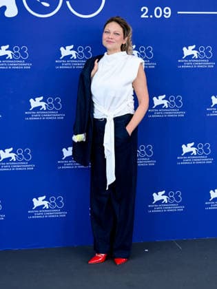 IPA88312503 - Venice, 83rd Venice International Film Festival 2026 - Day 8. Photocall for the film Dau. Pictured: Radmila Shchogolieva  Copyright: xAlbertoxTerenghix xPoolxPhotoxEventsx08x IPA88312503