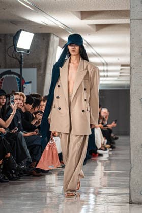 Runway model, September 9, 2026 - TRANO TOKYO S S27 RUNWAY SHOW Featuring ROMANIAN DESIGNERS & PIONEER DENIM at the Yoyogi National Stadium in Tokyo, Japan.  aflo_346390175
