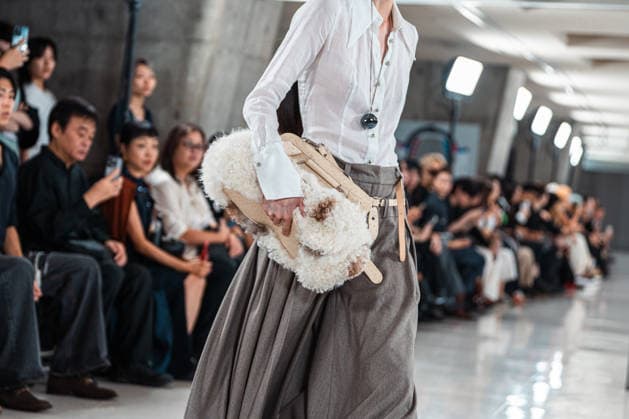 Runway model, September 9, 2026 - TRANO TOKYO S S27 RUNWAY SHOW Featuring ROMANIAN DESIGNERS & PIONEER DENIM at the Yoyogi National Stadium in Tokyo, Japan.  aflo_346390184