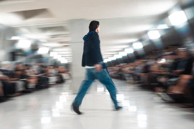 Runway model, September 9, 2026 - TRANO TOKYO S S27 RUNWAY SHOW Featuring ROMANIAN DESIGNERS & PIONEER DENIM at the Yoyogi National Stadium in Tokyo, Japan.  aflo_346390214