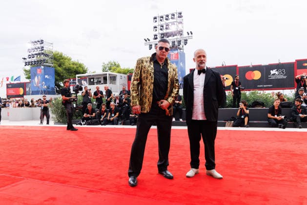 News - Dau Red Carpet - The 83rd Venice International Film Festival Rob Myers and a Ilya Permyakov attend the Dau Screening during the 83rd Venice International Film Festival at Sala Grande on September 09, 2026 in Venice, Italy. Photo: Cinzia Camela. Lido di Venezia Palazzo del Cinema Italy Copyright: xCinziaxCamelax xLiveMediax LPN_2660303