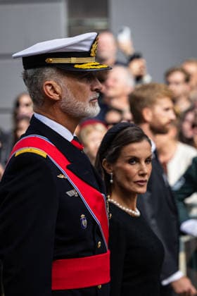 King Harald s funeral, Oslo, Norway Oslo, Norway. September 9th, 2026. Royalty and world leaders attend the funeral procession at King Harald s funeral in Oslo. Here Spain s King Felipe is seen at the funeral. Norway, Oslo  Copyright: xGonzalesxPhoto TordxLitleskarex