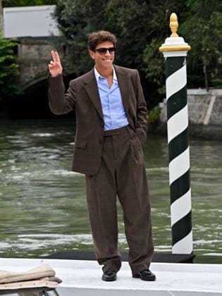IPA88318258 - Venice, 83rd Venice International Film Festival 2026 - Day 8. Arrivals at the Hotel Excelsior pier. Pictured: Francesco Centorame  Copyright: xManuelexMangiarottix xPoolxPhotoxEventsx08x IPA88318258