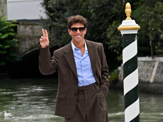 IPA88318254 - Venice, 83rd Venice International Film Festival 2026 - Day 8. Arrivals at the Hotel Excelsior pier. Pictured: Francesco Centorame  Copyright: xManuelexMangiarottix xPoolxPhotoxEventsx08x IPA88318254