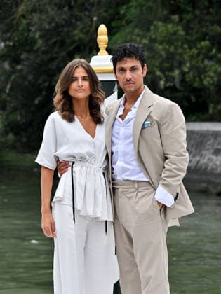 IPA88317992 - Venice, 83rd Venice International Film Festival 2026 - Day 8. Arrivals at the Hotel Excelsior pier. Pictured: Martina Ferragamo, Simone Coppo  Copyright: xManuelexMangiarottix xPoolxPhotoxEventsx08x IPA88317992
