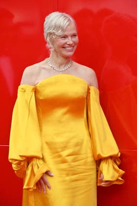 September 9, 2026, Lido Di Venezia, Italy: Pamela Anderson attends the world premiere of Place to be with the film cast at the 83rd Venice International Film Festival in Venice. Lido Di Venezia Italy  - ZUMAs197 20260909_aaa_s197_200 Copyright: xAntoninoxD™Espositox