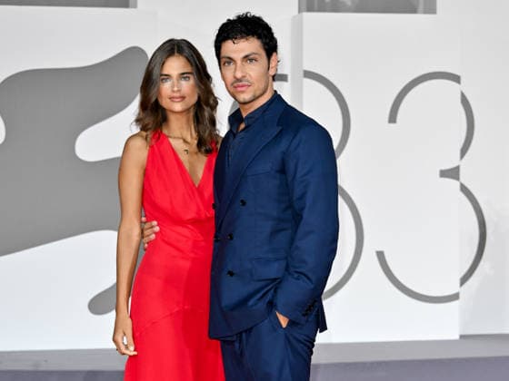 IPA88322019 - Venice, 83rd Venice International Film Festival 2026 - Night 8. Red Carpet for the film UN BON PETIT SOLDAT. Pictured: Martina Ferragamo, Simone Coppo  Copyright: xSimonexComix xPoolxPhotoxEventsx08x IPA88322019