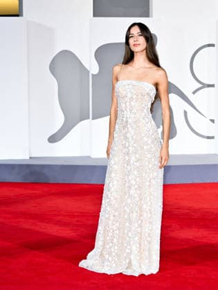 IPA88321387 - Venice, 83rd Venice International Film Festival 2026 - Night 8. Red Carpet for the film UN BON PETIT SOLDAT. Pictured: Alexandrina Mihai  Copyright: xSimonexComix xPoolxPhotoxEventsx08x IPA88321387