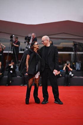 Michele Lamy and Youssef Nabil at the premiere of the film *Dau* during the 83rd Venice International Film Festival (Mostra), September 9, 2026 Pierre Perusseau Bestimage Michele Lamy and Youssef Nabil at the premiere of the film *Dau* during the 83rd Venice International Film Festival (Mostra), Venice, Italy  Copyright: xPierrexPerusseaux xBestimagexPierrexPerusseaux xBestimagex