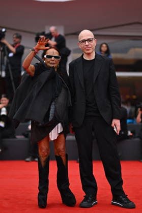 Michele Lamy and Youssef Nabil at the premiere of the film *Dau* during the 83rd Venice International Film Festival (Mostra), September 9, 2026 Pierre Perusseau Bestimage Michele Lamy and Youssef Nabil at the premiere of the film *Dau* during the 83rd Venice International Film Festival (Mostra), Venice, Italy  Copyright: xPierrexPerusseaux xBestimagexPierrexPerusseaux xBestimagex