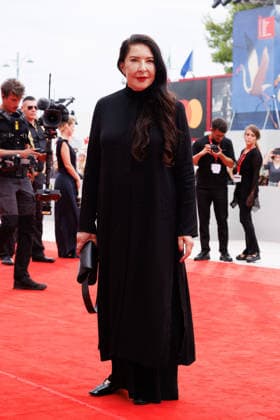 News - Dau Red Carpet - The 83rd Venice International Film Festival Marina Abramovic attends the Dau Screening during the 83rd Venice International Film Festival at Sala Grande on September 09, 2026 in Venice, Italy. Photo: Cinzia Camela. Lido di Venezia Palazzo del Cinema Italy Copyright: xCinziaxCamelax xLiveMediax LPN_2660496