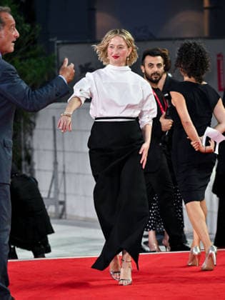 IPA88322808 - Venice, 83rd Venice International Film Festival 2026 - Night 8. Red Carpet for the film UN BON PETIT SOLDAT. Pictured: Alba Rohrwacher  Copyright: xSimonexComix xPoolxPhotoxEventsx08x IPA88322808
