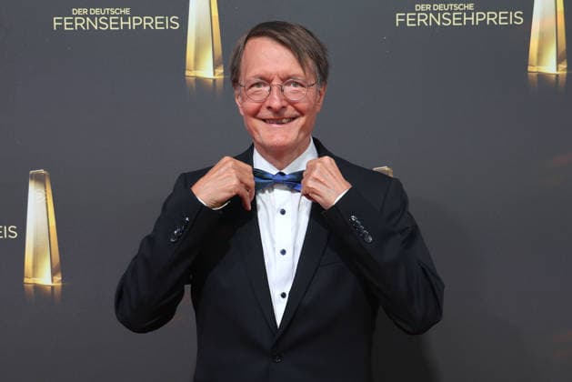 Karl Lauterbach bei der Verleihung vom Deutschen Fernsehpreis am 9.09.2026 in Koeln Karl Lauterbach arrives for the annual German Television Awards (Deutscher Fernsehpreis) at Confex-Center on September 09, 2026 in Cologne, Germany Deutscher Fernsehpreis Verleihung 2026 in Koeln