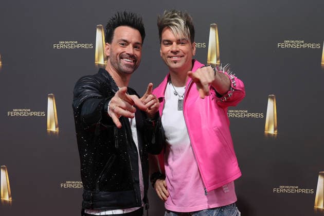 Ehrlich Brothers bei der Verleihung vom Deutschen Fernsehpreis am 9.09.2026 in Koeln Ehrlich Brothers arrive for the annual German Television Awards (Deutscher Fernsehpreis) at Confex-Center on September 09, 2026 in Cologne, Germany Deutscher Fernsehpreis Verleihung 2026 in Koeln