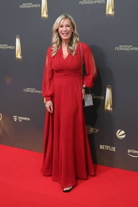 Birgit von Bentzel bei der Verleihung vom Deutschen Fernsehpreis am 9.09.2026 in Koeln Birgit von Bentzel arrives for the annual German Television Awards (Deutscher Fernsehpreis) at Confex-Center on September 09, 2026 in Cologne, Germany Deutscher Fernsehpreis Verleihung 2026 in Koeln
