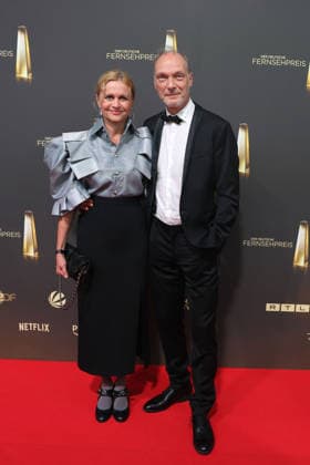 Christine Sommer und Martin Brambach bei der Verleihung vom Deutschen Fernsehpreis am 9.09.2026 in Koeln Christine Sommer and Martin Brambach arrive for the annual German Television Awards (Deutscher Fernsehpreis) at Confex-Center on September 09, 2026 in Cologne, Germany Deutscher Fernsehpreis Verleihung 2026 in Koeln