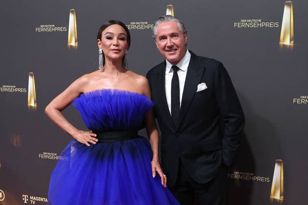Verona Pooth und Franjo Pooth bei der Verleihung vom Deutschen Fernsehpreis am 9.09.2026 in Koeln Verona Pooth and Franjo Pooth arrive for the annual German Television Awards (Deutscher Fernsehpreis) at Confex-Center on September 09, 2026 in Cologne, Germany Deutscher Fernsehpreis Verleihung 2026 in Koeln