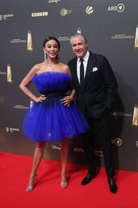 Verona Pooth und Franjo Pooth bei der Verleihung vom Deutschen Fernsehpreis am 9.09.2026 in Koeln Verona Pooth and Franjo Pooth arrive for the annual German Television Awards (Deutscher Fernsehpreis) at Confex-Center on September 09, 2026 in Cologne, Germany Deutscher Fernsehpreis Verleihung 2026 in Koeln