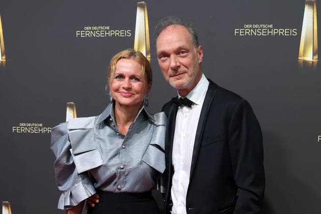 Christine Sommer und Martin Brambach bei der Verleihung vom Deutschen Fernsehpreis am 9.09.2026 in Koeln Christine Sommer and Martin Brambach arrive for the annual German Television Awards (Deutscher Fernsehpreis) at Confex-Center on September 09, 2026 in Cologne, Germany Deutscher Fernsehpreis Verleihung 2026 in Koeln