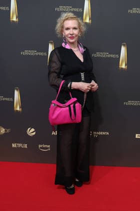 Sunnyi Melles bei der Verleihung vom Deutschen Fernsehpreis am 9.09.2026 in Koeln Sunnyi Melles arrives for the annual German Television Awards (Deutscher Fernsehpreis) at Confex-Center on September 09, 2026 in Cologne, Germany Deutscher Fernsehpreis Verleihung 2026 in Koeln