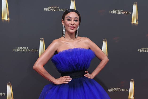 Verona Pooth bei der Verleihung vom Deutschen Fernsehpreis am 9.09.2026 in Koeln Verona Pooth arrives for the annual German Television Awards (Deutscher Fernsehpreis) at Confex-Center on September 09, 2026 in Cologne, Germany Deutscher Fernsehpreis Verleihung 2026 in Koeln
