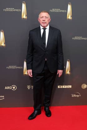 Boris Becker arrives for the annual German Television Awards (Deutscher Fernsehpreis) at Confex-Center on September 09, 2026 in Cologne, Germany annual German Television Awards (Deutscher Fernsehpreis) in Cologne, Germany