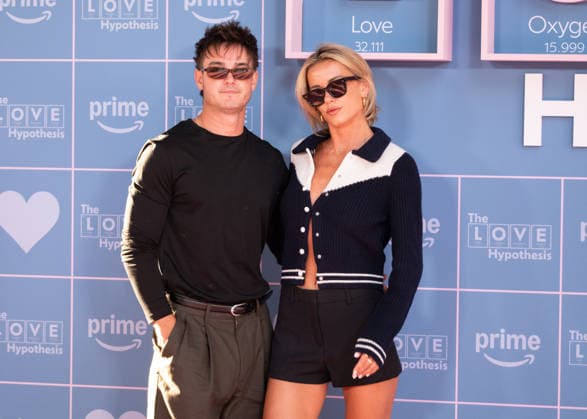 Sam Prince and Olivia Bentley attends The Love Hypothesis Special Screening at BFI Southbank in London, England. UK. Wednesday 9th September 2026. Copyright: xJamesxWarrenx _GE0Y2~3