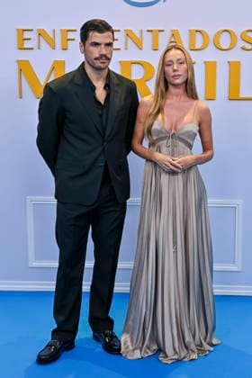 September 9, 2026, Madrid, Madrid, Spain: HUGO DIEGO GARCIA and ESTER EXPOSITO attend the BLUE CARPET photocall for the movie Ã¢â‚¬oe ENFRENTADOS: MARFIL Ã¢â‚¬Â at the Complejo Azca on September 9, 2026, in Madrid, Spain. Madrid Spain  - ZUMAc312 20260909_zsp_c312_064 Copyright: xOscarxManuelxSanchezx