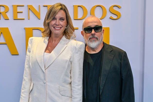 September 9, 2026, Madrid, Madrid, Spain: CAROLINA BANG and ALEX DE LA IGLESIA attend the BLUE CARPET photocall for the movie Ã¢â‚¬oe ENFRENTADOS: MARFIL Ã¢â‚¬Â at the Complejo Azca on September 9, 2026, in Madrid, Spain. Madrid Spain  - ZUMAc312 20260909_zsp_c312_103 Copyright: xOscarxManuelxSanchezx