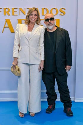 September 9, 2026, Madrid, Madrid, Spain: CAROLINA BANG and ALEX DE LA IGLESIA attend the BLUE CARPET photocall for the movie Ã¢â‚¬oe ENFRENTADOS: MARFIL Ã¢â‚¬Â at the Complejo Azca on September 9, 2026, in Madrid, Spain. Madrid Spain  - ZUMAc312 20260909_zsp_c312_105 Copyright: xOscarxManuelxSanchezx