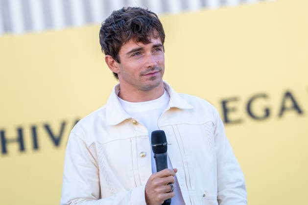 Monegasque Formula 1 driver Charles Leclerc the official presentation of Chivas Regal 16. September 9, 2026. (20260909116)