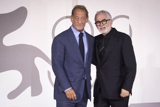 Un Bon Petit Soldat Premiere - The 83rd Venice International Film Festival VENICE, ITALY - SEPTEMBER 09: L-R Vincent Lindon and Stephane Braze attends the Un Bon Petit Soldat Screening during the 83rd Venice International Film Festival at Sala Grande on September 09, 2026 in Venice, Italy. Primo Barol Anadolu Venice Italy. Editorial use only. Please get in touch for any other usage.  Copyright: x2026xAnadoluxPrimoxBarolx