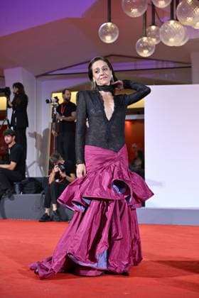 September 9, 2026, Venice, Rome, Italy: Vanessa Scalera on the red carpet for The Fire That You Carry Inside, at the 83rd Venice Film Festival. Venice, September 9, 2026 Venice Italy  - ZUMAa289 20260909_zia_a289_510 Copyright: xMariaxLauraxAntonellix xAgfx