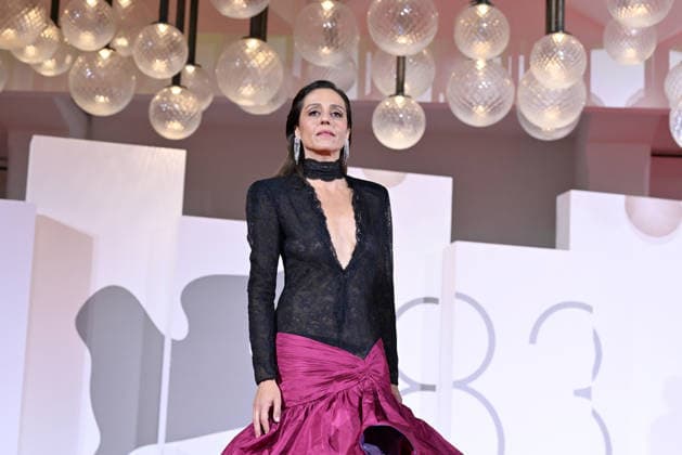 September 9, 2026, Venice, Rome, Italy: Vanessa Scalera on the red carpet for The Fire That You Carry Inside, at the 83rd Venice Film Festival. Venice, September 9, 2026 Venice Italy  - ZUMAa289 20260909_zia_a289_517 Copyright: xMariaxLauraxAntonellix xAgfx