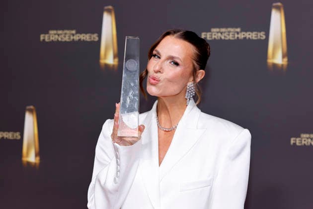 Moderatorin Laura Wontorra beim Deutscher Fernsehpreis 2026 im Confex-Center der Koelnmesse. Köln, 09.09.2026 NRW Deutschland Copyright: xChristophxHardtx