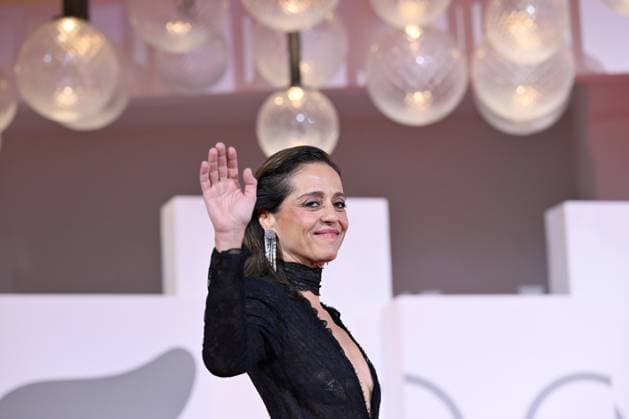 September 9, 2026, Venice, Rome, Italy: Vanessa Scalera on the red carpet for The Fire That You Carry Inside, at the 83rd Venice Film Festival. Venice, September 9, 2026 Venice Italy  - ZUMAa289 20260909_zia_a289_522 Copyright: xMariaxLauraxAntonellix xAgfx
