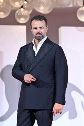September 9, 2026, Venice, Rome, Italy: Director Edoardo De Angelis on the red carpet for The Fire That You Carry Inside, the 83rd Venice Film Festival. Venice, September 9, 2026 Venice Italy  - ZUMAa289 20260909_zia_a289_533 Copyright: xMariaxLauraxAntonellix xAgfx
