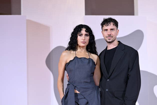 September 9, 2026, Venice, Rome, Italy: Carola Moccia, aka Nina, and Alfredo Maddaluno during the red carpet for the film The Fire That You Carry Inside, at the 83rd Venice Film Festival. Venice, September 9, 2026 Venice Italy  - ZUMAa289 20260909_zia_a289_554 Copyright: xMariaxLauraxAntonellix xAgfx