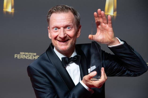 Entertainment Bilder des Tages #2 Preistraeger Michael KESSLER, Schauspieler, Verleihung des Deutschen Fernsehpreises, Der Deutsche Fernsehpreis 2026, Deutscher Fernsehpreis 2026 im Confex Koeln, am 09.09.2025.