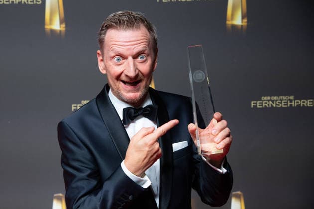 Preistraeger Michael KESSLER, Schauspieler, Verleihung des Deutschen Fernsehpreises, Der Deutsche Fernsehpreis 2026, Deutscher Fernsehpreis 2026 im Confex Koeln, am 09.09.2025.